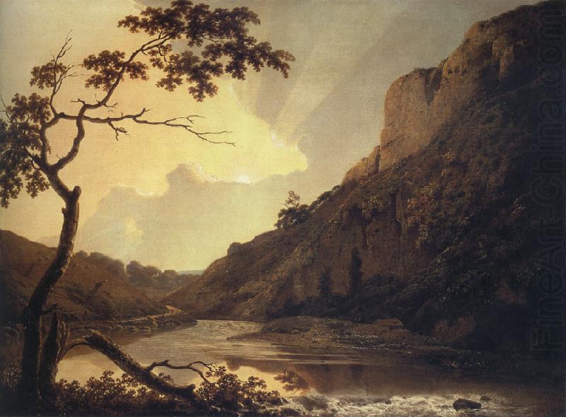 Matlock Tor by Daylight mid, Joseph wright of derby